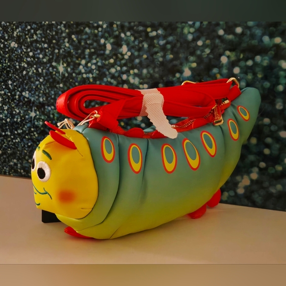 Loungefly Handbags - Loungefly Disney Pixar A Bug's Life Heimlich Figural Crossbody Bag NWT